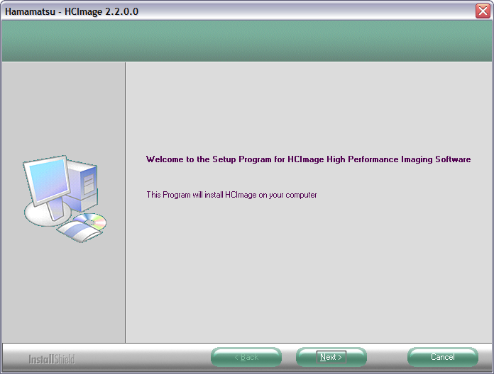 Install Welcome Screen